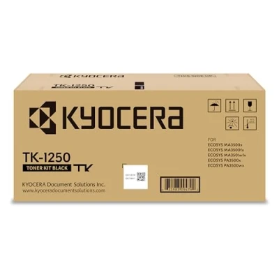 Image of Kyocera TK1250 Black Toner 3000 Pages