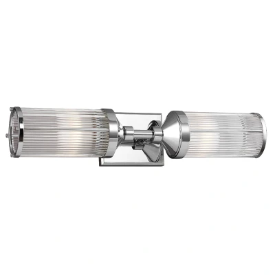 Image of Paulson 2 Light Indoor Wall Chrome IP44, G9