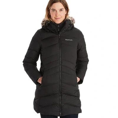 Image of Marmot Women&#039;s Montreal Coat, Warm, Insulated Hooded Winter Windproof Down Parka, Lightweight Packable Outdoor Jacket