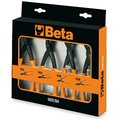 Image of Beta 10310000 Internal and External Circlip Plier Set, 4 Pieces