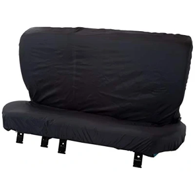 Image of Cosmos Heavy Duty Grey Waterproof Rear Seat Cover Protector Multi Use Suitable for most cars