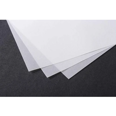 Image of Clairefontaine Ref 975088C Tracing Paper (5 Sheets) 70x100cm Sized, 70/75g, High Transparency, Smooth Surface, Acid Free, Printable Suitable for Ink, Marker &amp; Pencil