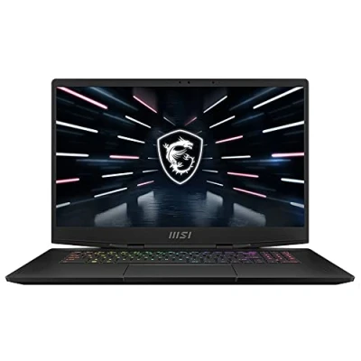 Image of MSI Notebook Stealth GS77 Gaming Laptop (12UGS 025UK), Intel Core i7 12700H, 17.3&quot; Inches QHD 240Hz Panel, NVIDIA GeForce RTX 3070 Ti, 32GB, 1TB SSD, Windows 11 Black