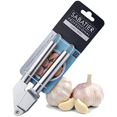 Image of Sabatier Professional Stainless Steel Garlic Press