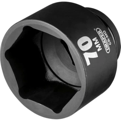 Image of Draper Expert HI TORQ� 6 Point Impact Socket, 1&quot; Sq. Dr., 70mm