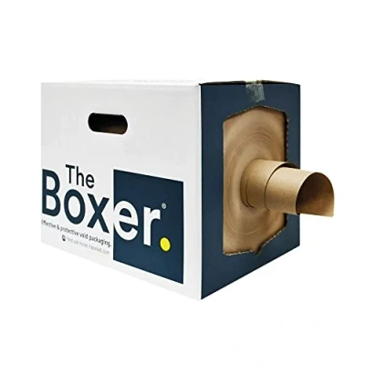 Image of Whitebox WX07623 The Boxer Recycled Paper Roll, 80 GSM, 350mm x 450m