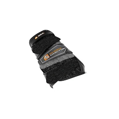 Image of Shock Doctor Wrist 3 Strap Support (Right) Black, X Large