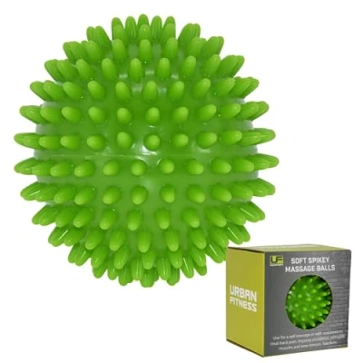 Image of Urban Fitness Soft Spikey Massage Balls, Green