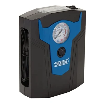 Image of Draper 12V Analogue Tyre Inflator