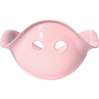 Image of MOLUK Bilibo Child Friendly Pink Shell Shaped Innovative Learning Play Bowl, Durable Plastic Toys for Kids, Bath Toy, Ignite Creativity, Unleash Imagination, Versatile Toddler