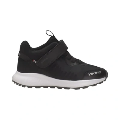 Image of Viking Aery Tau Mid Gtx Walking Shoe Unisex Kids, Black, 11 UK Narrow