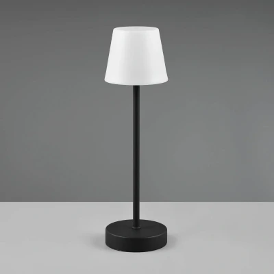Image of Reality Leuchten Martinez LED table lamp, dimmer and CCT, black