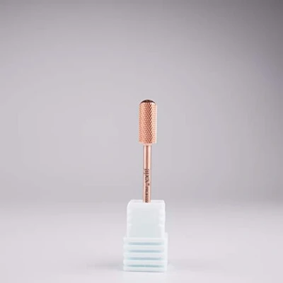 Image of New* Apex® Professional Tungsten Carbide Electric Nail Drill Bit 3/32 inch, 2.35mm Shank for Gels, Acrylics, Art, Manicure, Pedicure, Salon Nails (Small Smooth Top) (Fine)