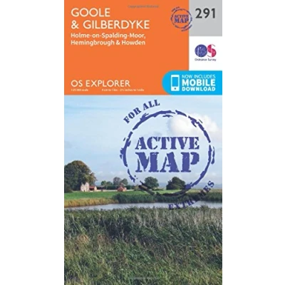 Image of Explorer Active 291 Goole &amp; Gilberdyke Map With Digital Version