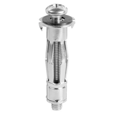 Image of Handyfix M5 x 37mm Heavy Duty Metal PLASTERBOARD Cavity Wall FIXINGS Anchors Plugs (50)