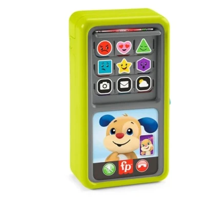 Image of Fisher Price Slide to Learn Smartphone, Version: Dutch; English, UK; French; German; Italian, HNL42