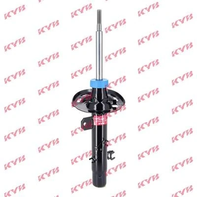 Image of 9676635980, 9676636180, 9810909180, 9810909380, 9820325580 Shock absorber KYB 3338002 Front Axle Right Gas Pressure Twin Tube Suspension Strut Top pin