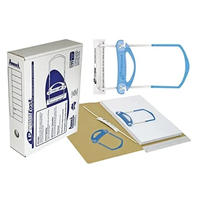 Image of Arnos 276102 LP Tubefast File Fastener Self adhesive 3 Part Ref F502CB [Pack of 100]