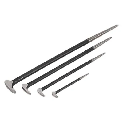 Image of Sealey Premier Heel Bar Set 4pc 150, 300, 410, 510mm