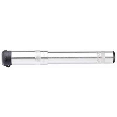 Image of BBB Cycling BMP 49 EasyRoad Mini Pump for Bike Tires with Presta, Schrader and Dunlop Valves (Silver)