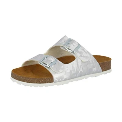 Image of Lico Women&#039;s Bioline Platino Low Top Slippers, Silver (Silber Silber), 5 UK