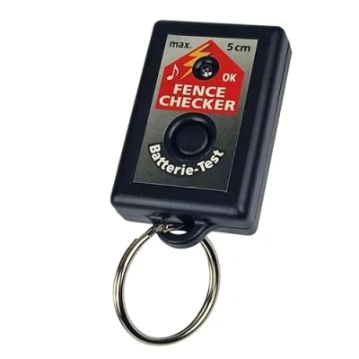 Image of Doblit Electric Fence Voltage Tester, Audible Line Checker, Pocket Keyring Tester