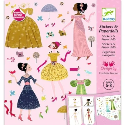 Image of Djeco DJ09690 Small Gifts Stickers, Mixed
