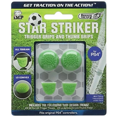 Image of Trigger Treadz: Star Striker Thumb and Grips Pack (PS4)