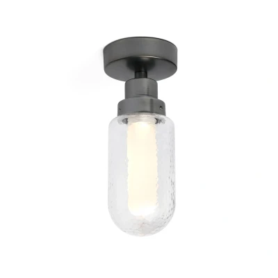 Image of Brume Bathroom LED Ceiling Lamp Metallic Grey 3W 2700K