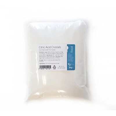 Image of Citric Acid 2kg 100% Pure Food Grade Fine Crystals