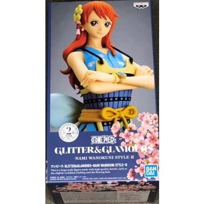 Image of BANPRESTO One Piece Glitter &amp; Glamours Nami Wanokuni II Version B Statue