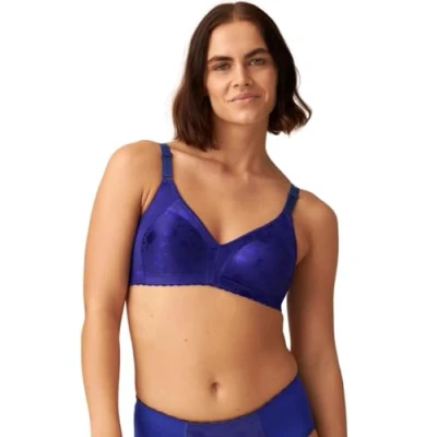 Image of Naturana Women&#039;s Minimiser Bra Heritage 5363 Galaxy Violet 34DD