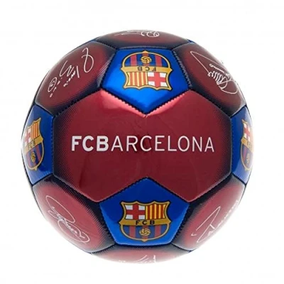 Image of FC Barcelona Official Football Gift Signature A Great Christmas / Birthday Idea For Men And Boys