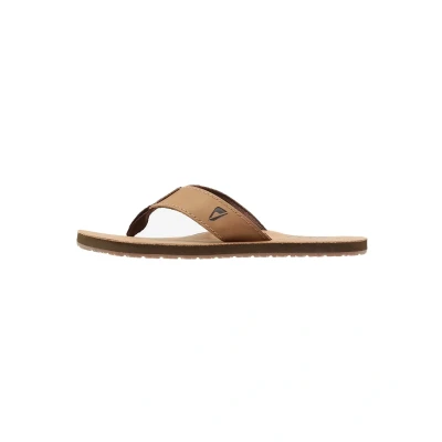 Image of Reef Smoothy Tbar sandals, Men&#039;s, Size: 9, Bronze brown Leather