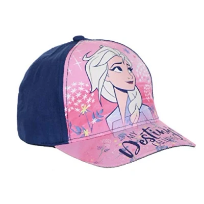 Image of Sun City Frozen Elsa Baseball Cap Blue 52