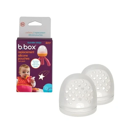 Image of b.box Silicone Fresh Food Feeder Replacement Pouch (2 Pack) Fits