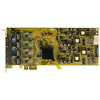 Image of StarTech.com 4 Port Gigabit PoE (Power over Ethernet) Card PCIe Network / PoE+ Up to 25W Per NIC Ethernet (ST4000PEXPSE)