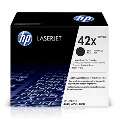 Image of HP Q5942X 42X High Yield Original LaserJet Toner Cartridge, Black, Single Pack