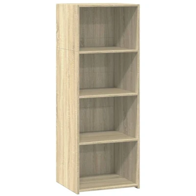 Image of vidaXL Highboard Sonoma Oak 45x41x124 cm Engineered Wood