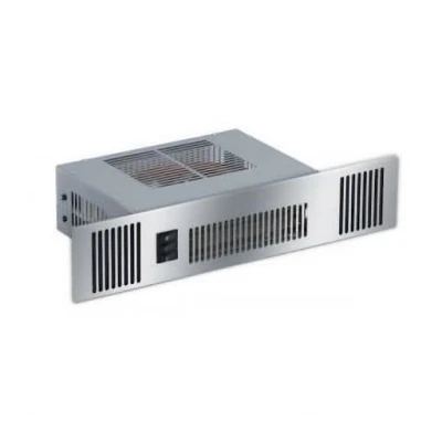 Image of Smiths Space Saver 3kW Electric Kitchen Plinth Heater SS3E with Brushed Steel Effect Grille Room size upto 58 cubic metres 5 Years Parts &amp; Labour Warranty