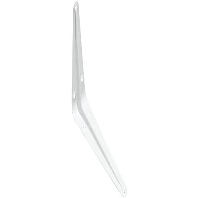 Image of Merriway BH05493 (8 Pcs) London Style Shelf Brackets 225 x 175mm (9 7 Inch) White Pack of 8 Pieces