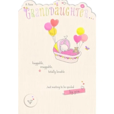 Image of Cards Hallmark New Baby Granddaughter A Greetings