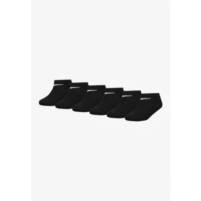 Image of Nike Sportswear Basic NO SHOW 6 PACK Socks for kids, Size: 6.5 9.5, Black