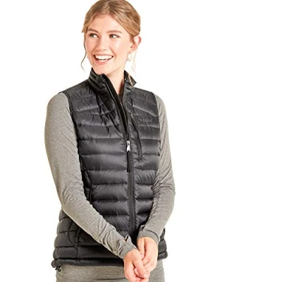 Image of TOG24 Drax Womens Packable Down Gilet, Padded Ultra Warm, 600 Fill Power Natural Filling, Lightweight Ladies Bodywarmer, Sleeveless Jacket, Ideal For Winter &amp; Travel