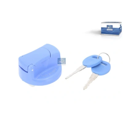 Image of 2171942 Cap, fuel tank DT Spare Parts 9.69010 40mm