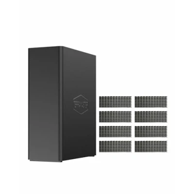 Image of TERRAMASTER F8 SSD Plus NAS 8Bay All Storage Core i3 8 Thread CPU, 16GB DDR5 RAM, 10GbE Port, Palm Sized Network Attached Peak Performance for Business (Diskless)