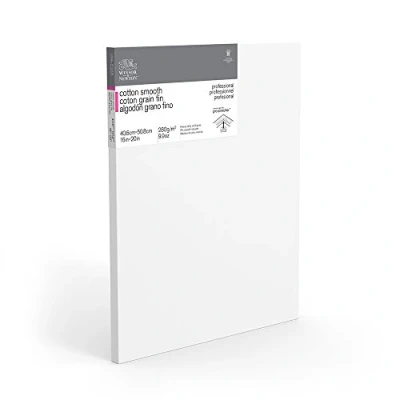 Image of Winsor &amp; Newton 16 x 20 Inch Professional Cotton Smooth Canvas (Pack of 1)