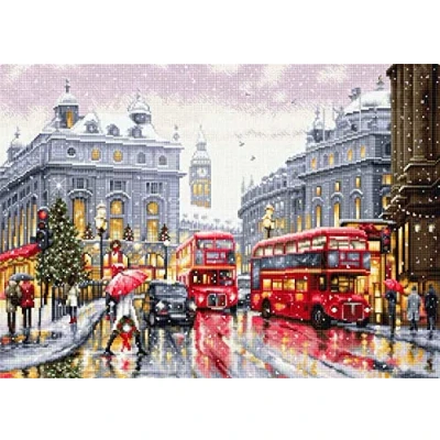 Image of Cross Stitch Kit Luca S London, BU5006, Needlecraft