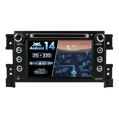 Image of JOYX 7 Inch Android 10 Car Stereo Head unit, Suzuki Grand Vitara 2005 2018, 2G+32G, Free Backup Camera, Microphone, GPS, WiFi, 4G BT5.0, Steering Wheel Control, DAB, Carplay