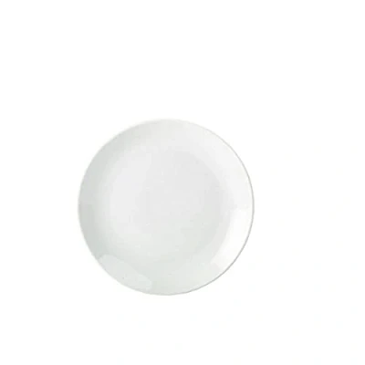 Image of Genware NEV 187622 Royal Coupe Plate, 22 cm (Pack of 6)